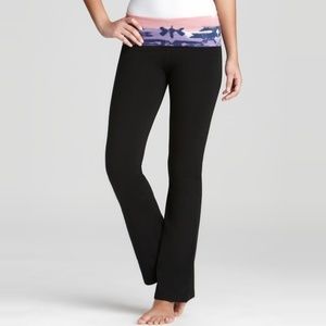 Hard Tail Tye Dye Roll Down Bootleg Yoga Pants